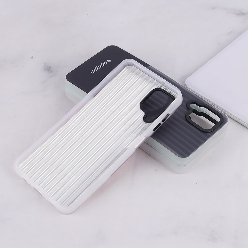 قاب Spigen 3D سامسونگ Galaxy A12 / M12 کرکره ای طرح مگ سیف