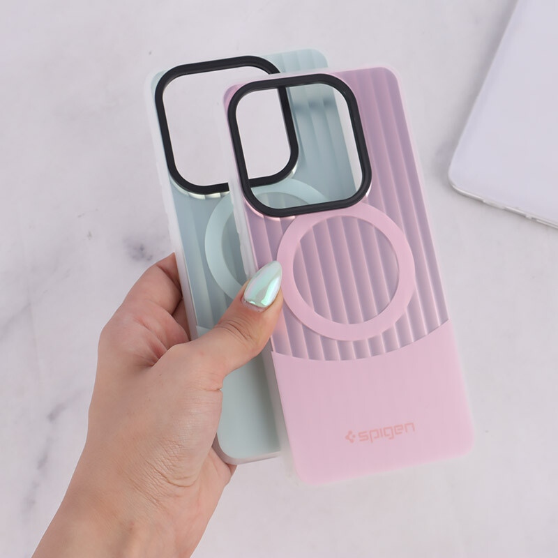 قاب Spigen 3D شیائومی Redmi Note 14 5G کرکره ای طرح مگ سیف