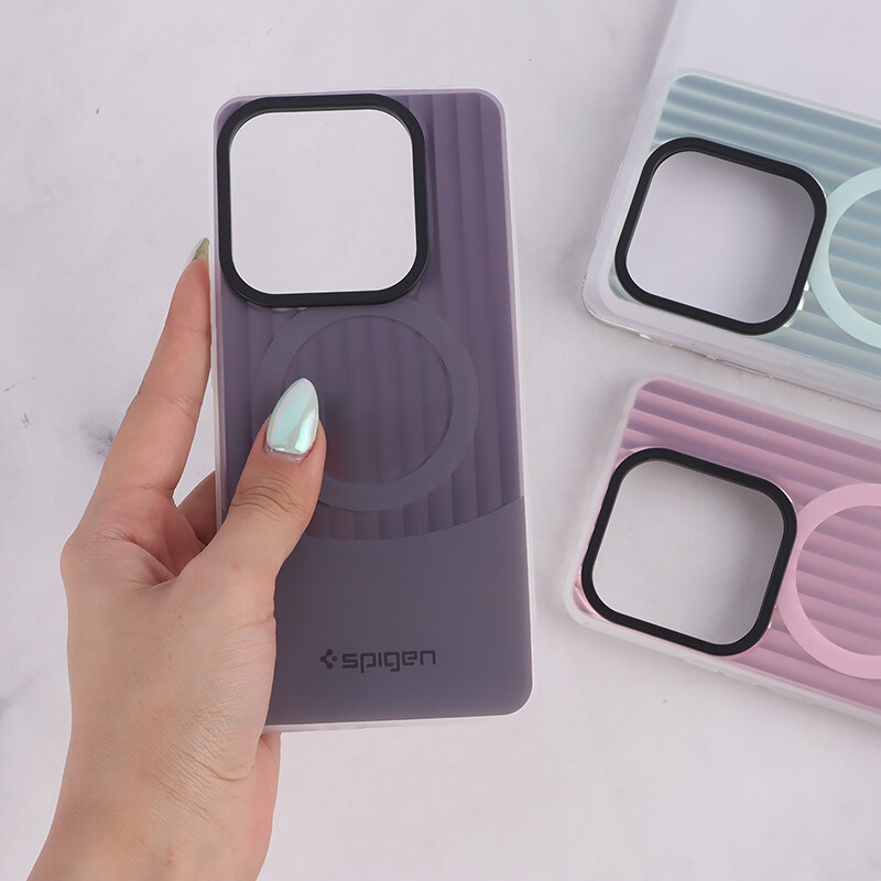 قاب Spigen 3D شیائومی Redmi Note 14 5G کرکره ای طرح مگ سیف