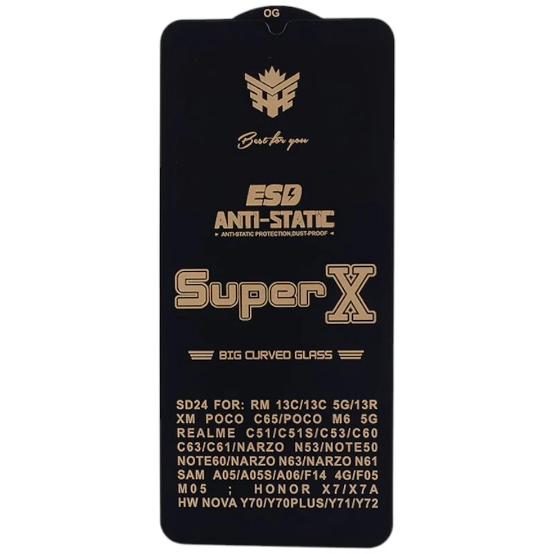 گلس Super X آنتی استاتیک OG سامسونگ Galaxy A06
