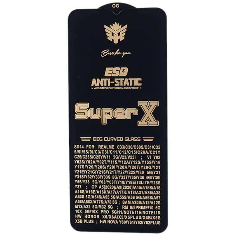 گلس Super X آنتی استاتیک OG سامسونگ Galaxy A20s