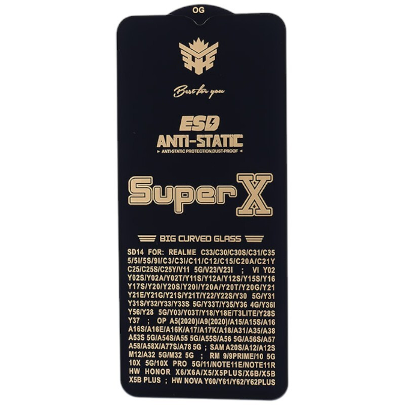 گلس Super X آنتی استاتیک OG سامسونگ Galaxy A20s