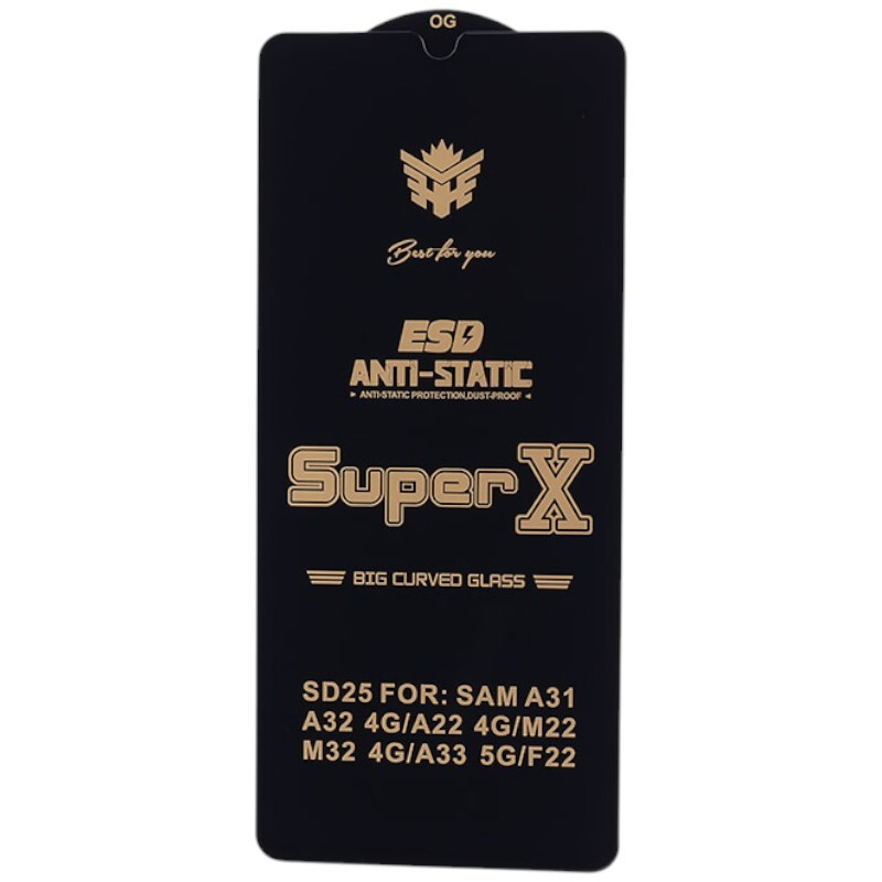 گلس Super X آنتی استاتیک OG سامسونگ Galaxy A22 4G / M22 / M32 4G