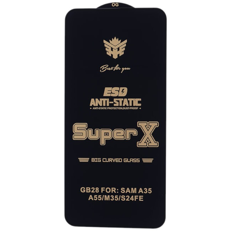 گلس Super X آنتی استاتیک OG سامسونگ Galaxy A36 / A56 / S24 FE