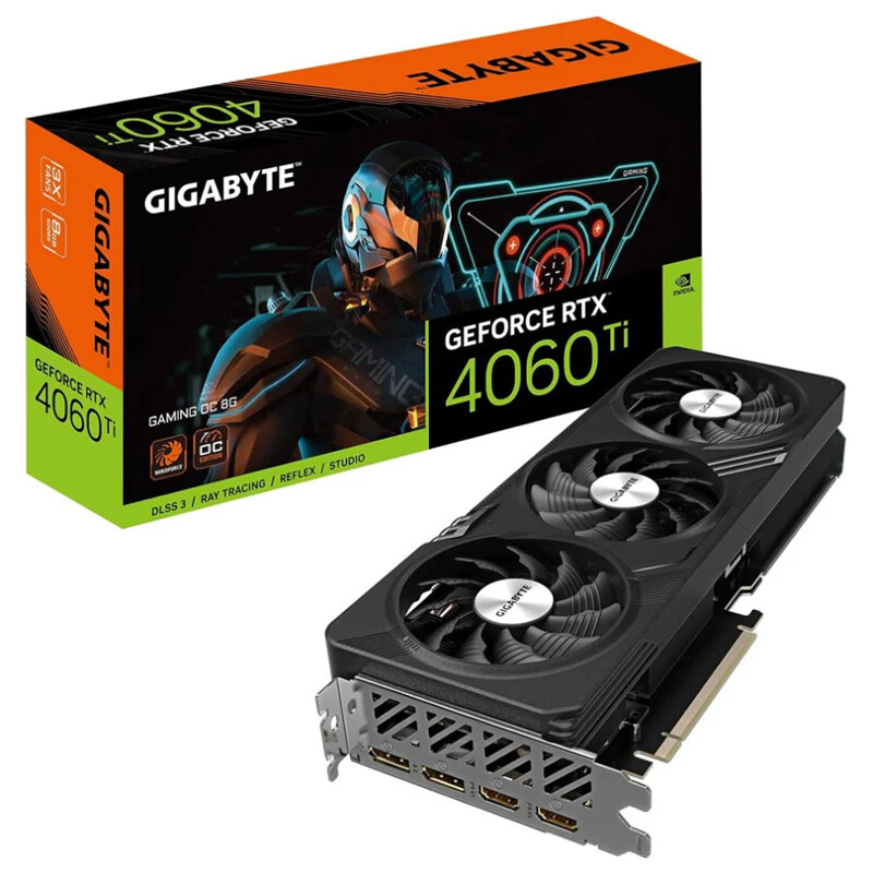 کارت گرافیک Gigabyte GeForce RTX 4060 Ti GAMING OC 8GB GDDR6 128Bit