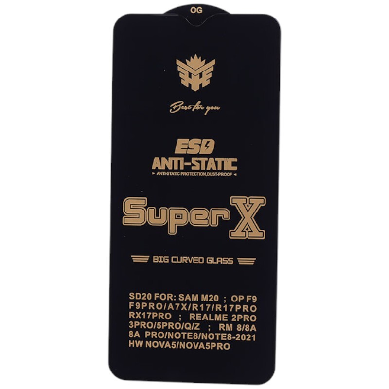 گلس Super X آنتی استاتیک OG شیائومی Redmi Note 8