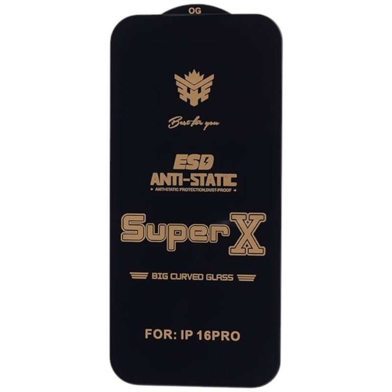 گلس Super X آنتی استاتیک OG آیفون iPhone 16 Pro