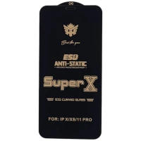 گلس Super X آنتی استاتیک OG آیفون iPhone X / XS / 11 Pro