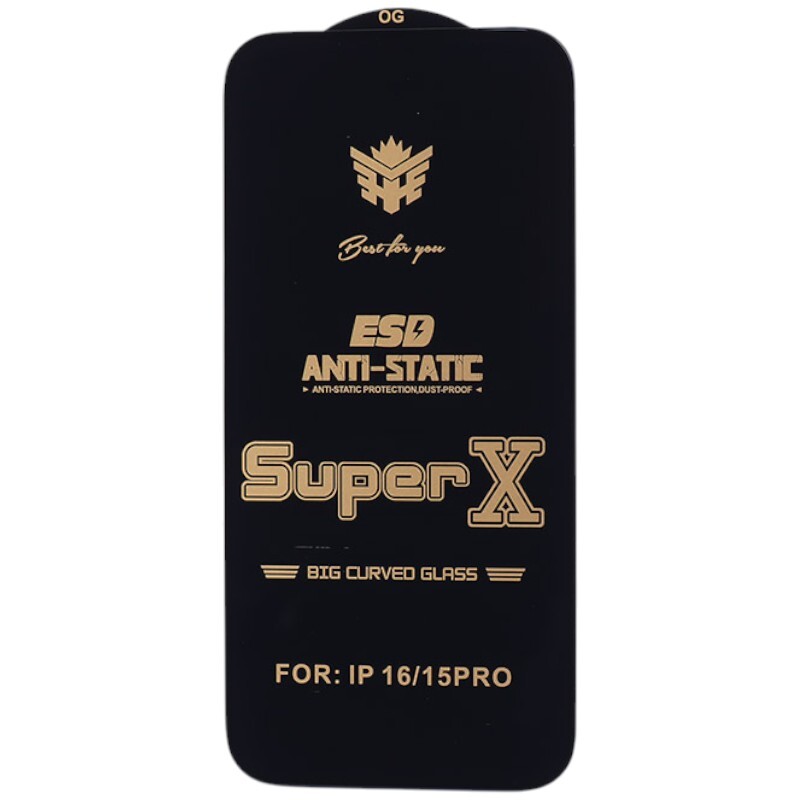 گلس Super X آنتی استاتیک OG آیفون iPhone 16