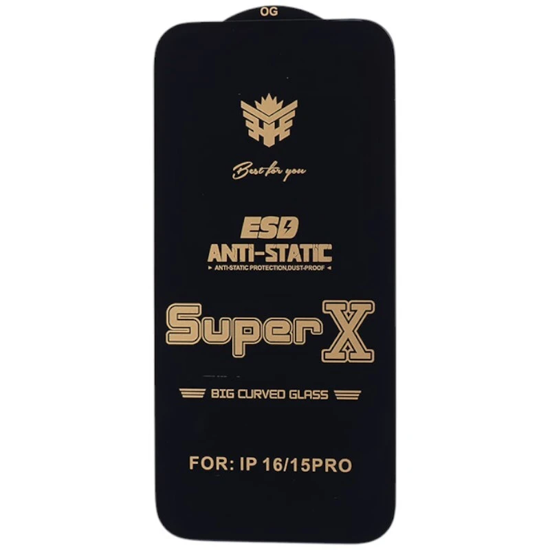 گلس Super X آنتی استاتیک OG آیفون iPhone 16