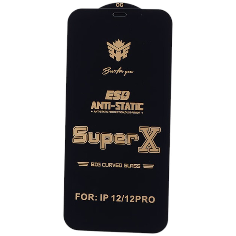 گلس Super X آنتی استاتیک OG آیفون iPhone 12 / 12 Pro
