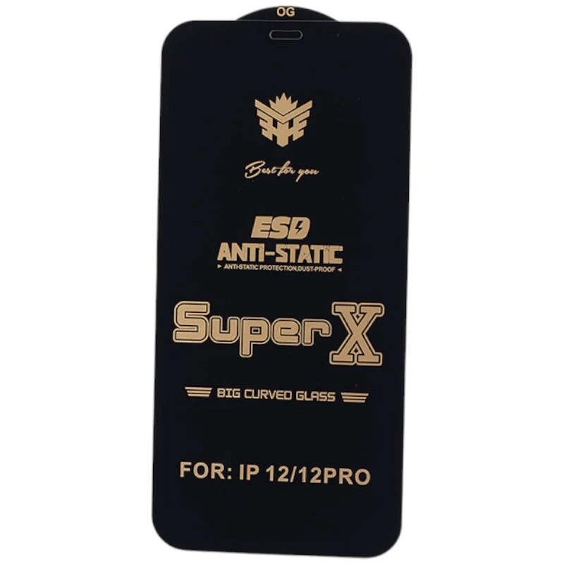 گلس Super X آنتی استاتیک OG آیفون iPhone 12 / 12 Pro