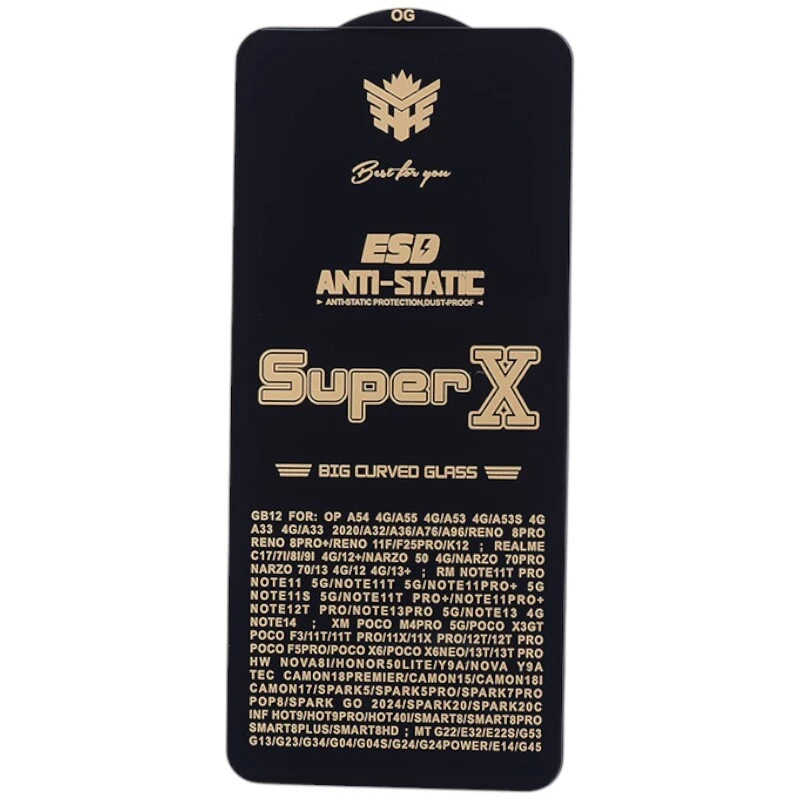 گلس Super X آنتی استاتیک OG شیائومی Redmi Note 13 4G