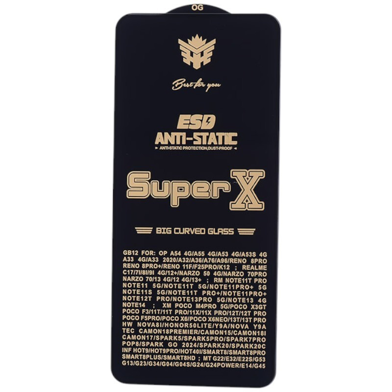 گلس Super X آنتی استاتیک OG شیائومی Redmi Note 13 4G