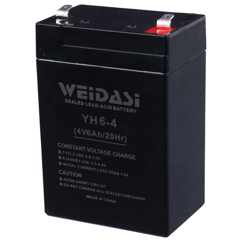 باتری 4 ولت Weidasi YH6-4 6000mAh