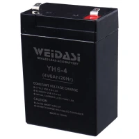 باتری 4 ولت Weidasi YH6-4 6000mAh