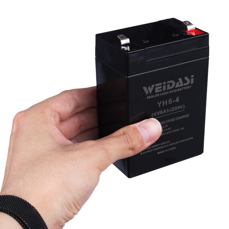 باتری 4 ولت Weidasi YH6-4 6000mAh