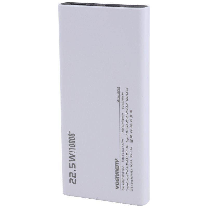 پاور بانک فست شارژ دنمن DP43 20W ظرفیت 10000 میلی آمپر ساعت