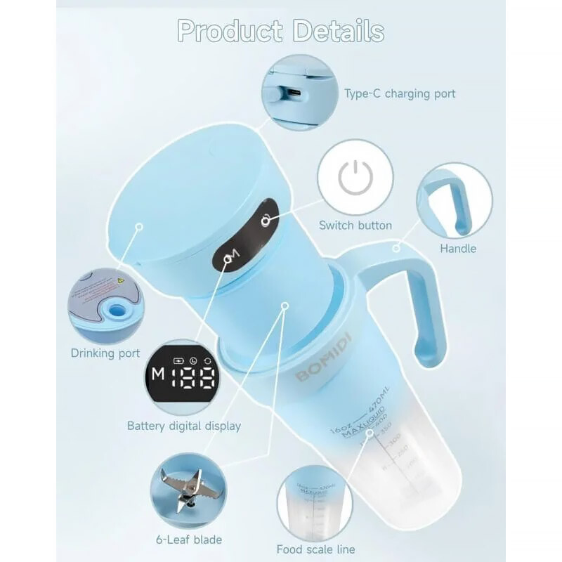 میکسر شیائومی Xiaomi Bomidi JB01