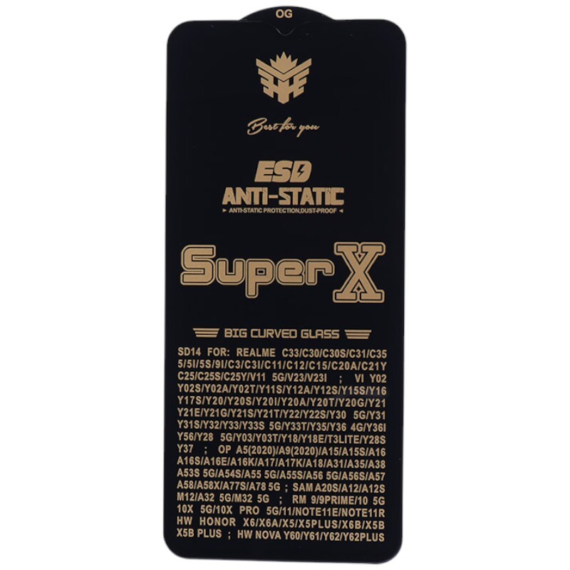 گلس Super X آنتی استاتیک OG سامسونگ Galaxy A12 / M12 / M12 (India)