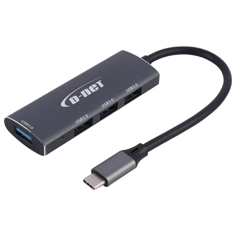 هاب 4 پورت Type-C دی نت DT-430