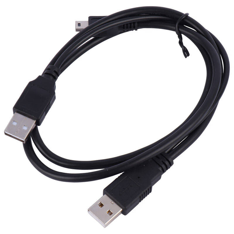 کابل مینی یو اس بی دی نت 2in1 طول 82 سانتی متر