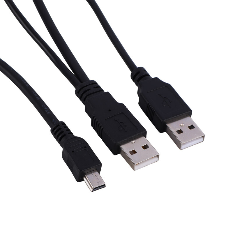 کابل مینی یو اس بی دی نت 2in1 طول 82 سانتی متر