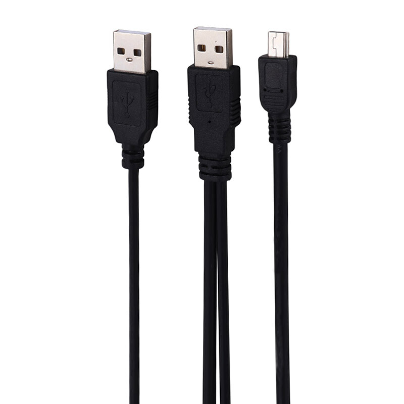 کابل مینی یو اس بی دی نت 2in1 طول 82 سانتی متر