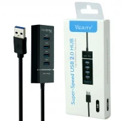 هاب 5 پورت USB2.0 وریتی H402