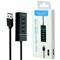 هاب 5 پورت USB2.0 وریتی H402