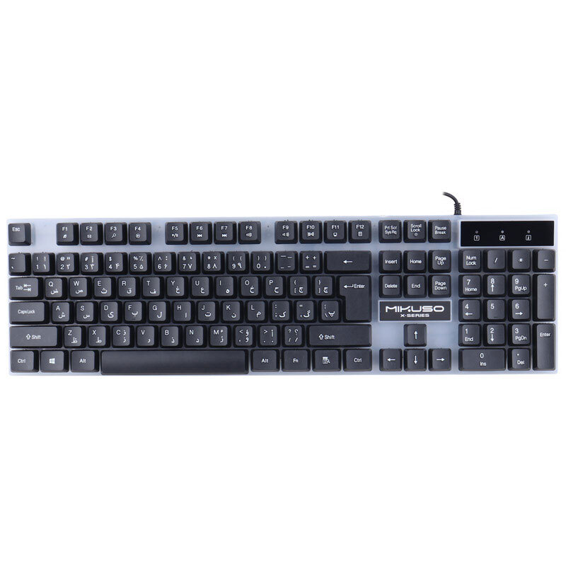کیبورد و موس گیمینگ میکوسو XK-01
