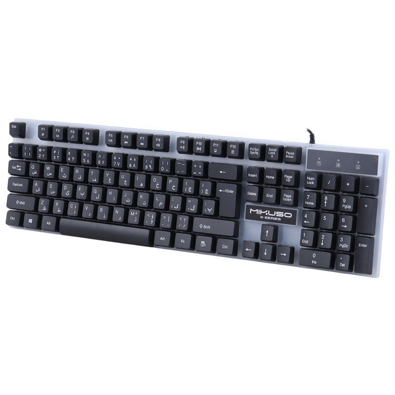 کیبورد و موس گیمینگ میکوسو XK-01