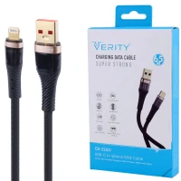 کابل آیفونی فست شارژ Verity CB-3163i PD 1.2m 65W