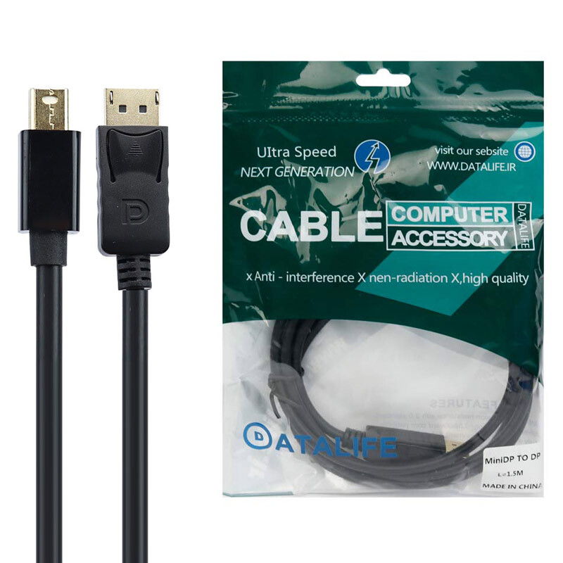 کابل تبدیل Datalife Display To Mini Display 1.5m