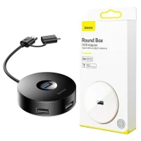 هاب 5 پورت Type-C باسئوس CAHUB-GB