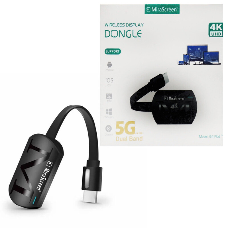 دانگل MiraScreen G4 Plus Wireless 4K HDMI
