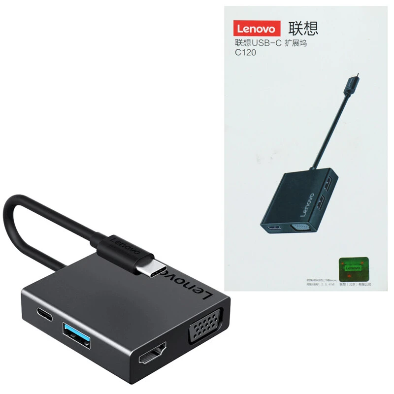 هاب 6 پورت Type-C لنوو C120