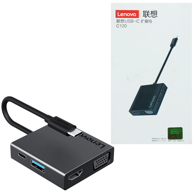 هاب 6 پورت Type-C لنوو C120