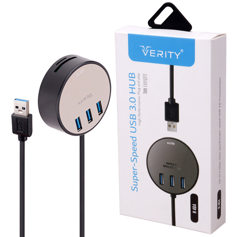 هاب 3 پورت USB 3.0 وریتی H404