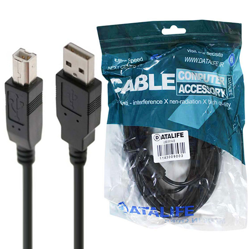کابل پرینتر DataLife 10m