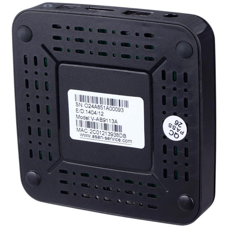 اندروید باکس Verity V-AB9113A 4K + ریموت کنترل