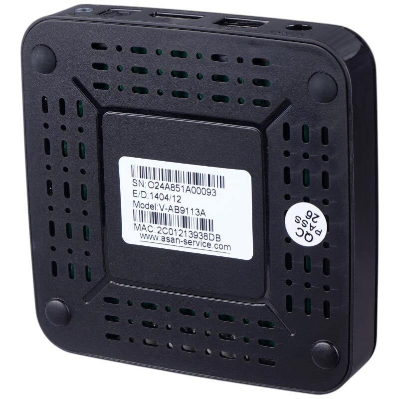 اندروید باکس Verity V-AB9113A 4K + ریموت کنترل