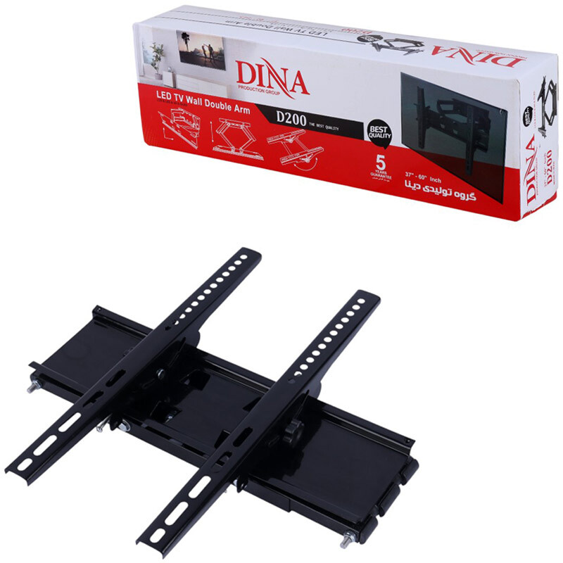 پایه دیواری متحرک تلویزیون 37 تا 60 اینچ Dina D200
