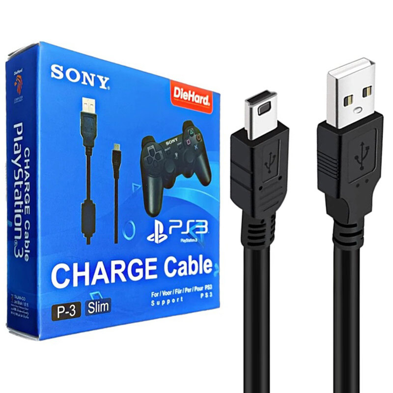 کابل مینی یو اس بی Diehard 01 PS3 1m