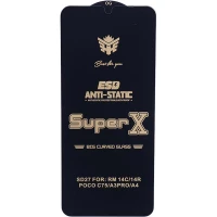 گلس Super X آنتی استاتیک OG شیائومی Redmi 14C / 14R / Poco C75