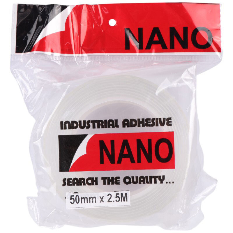 چسب دو طرفه شفاف 5 سانتی متر نانو