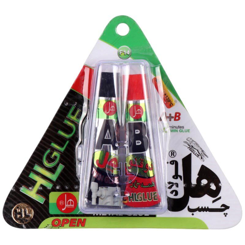 چسب دوقلو فولاد هل F14 حجم 14 میلی لیتر