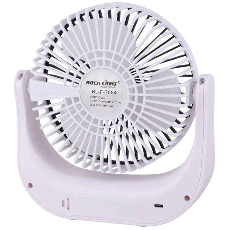 پنکه رومیزی شارژی راک لایت RL-F-7084