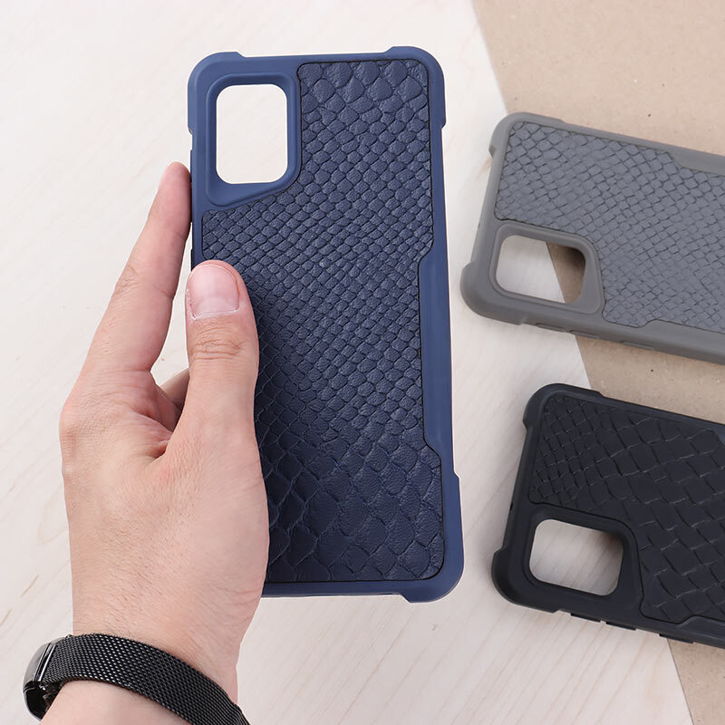 قاب چرمی سامسونگ Galaxy A31 سوسماری