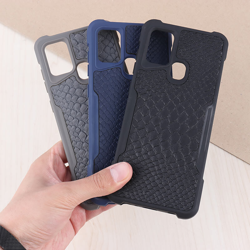قاب چرمی سامسونگ Galaxy A21s سوسماری